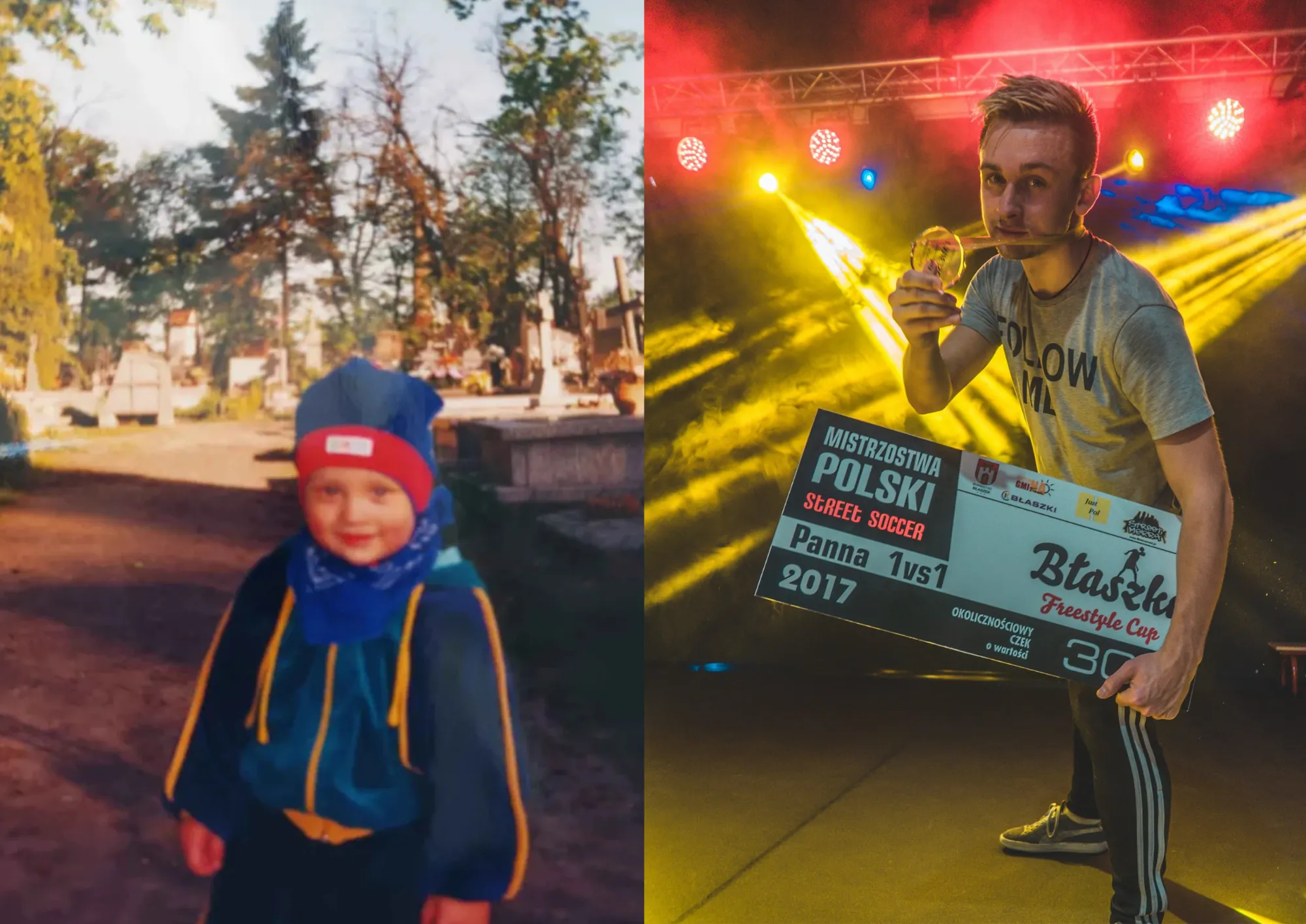 Cyprian als kind en als kampioen